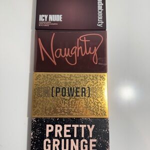 HUDA BEAUTY Eyeshadow Palette Collection - Nude, Gold, and Pink